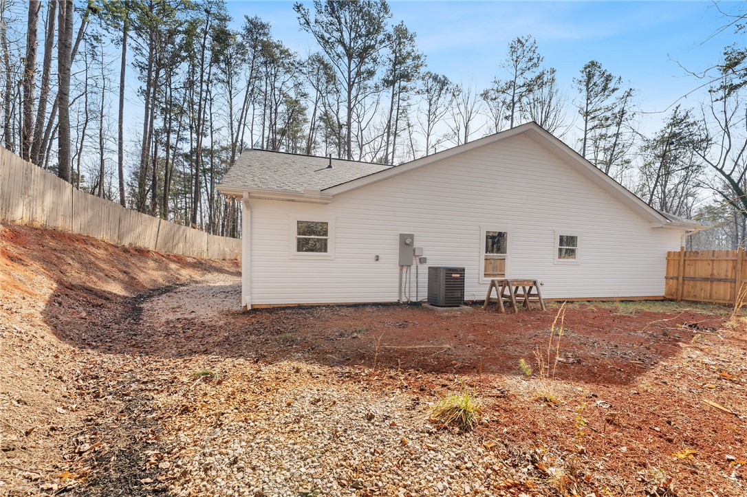 505 Hillside Drive Walhalla, SC 29691 - Photo 26 of 31 This home showcases a durable siding exterior, offering a blank canvas for personalized outdoor living.