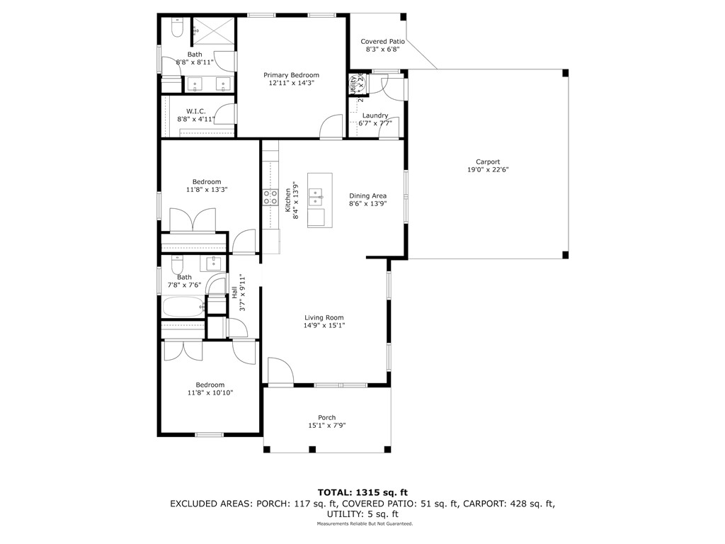 505 Hillside Drive Walhalla, SC 29691 - Photo 31 of 31 Explore the layout of this residence, featuring a well-appointed kitchen and comfortable bedrooms.