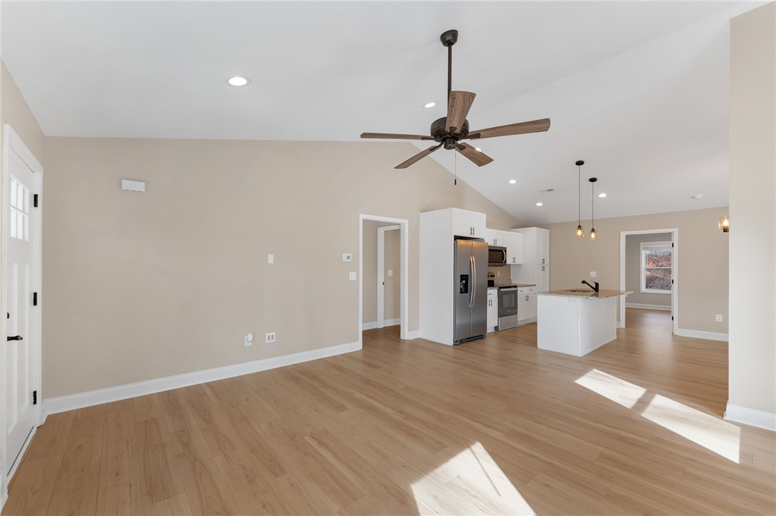 505 Hillside Drive Walhalla, SC 29691 - Photo 7 of 31 This inviting space combines a kitchen and living area, perfect for daily living and entertaining.