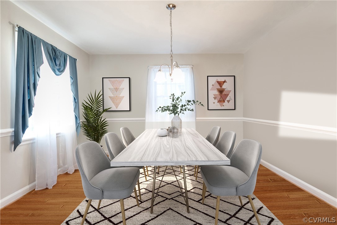 3910 Brook Road Richmond, VA 23227 - Photo 5 of 16 Dining Room Has Been Virtually Staged