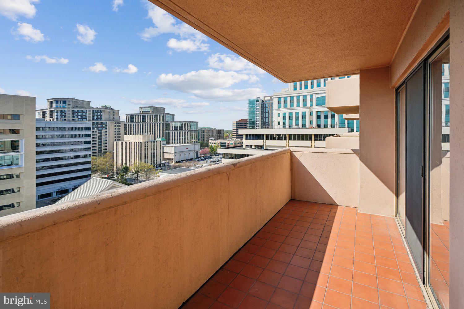 1301 North Courthouse Road, Unit 1607 Arlington, VA 22201 - Photo 14 of 44 Balcony