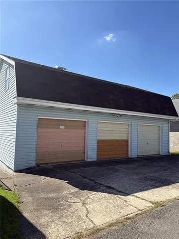 a front view of house