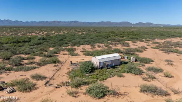 a view of a lake with a mountain