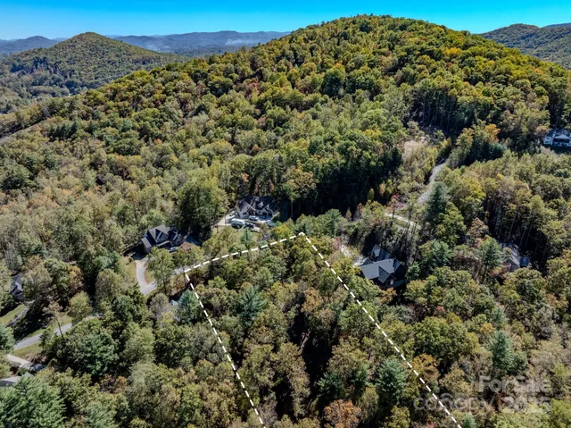 a view of a large mountain