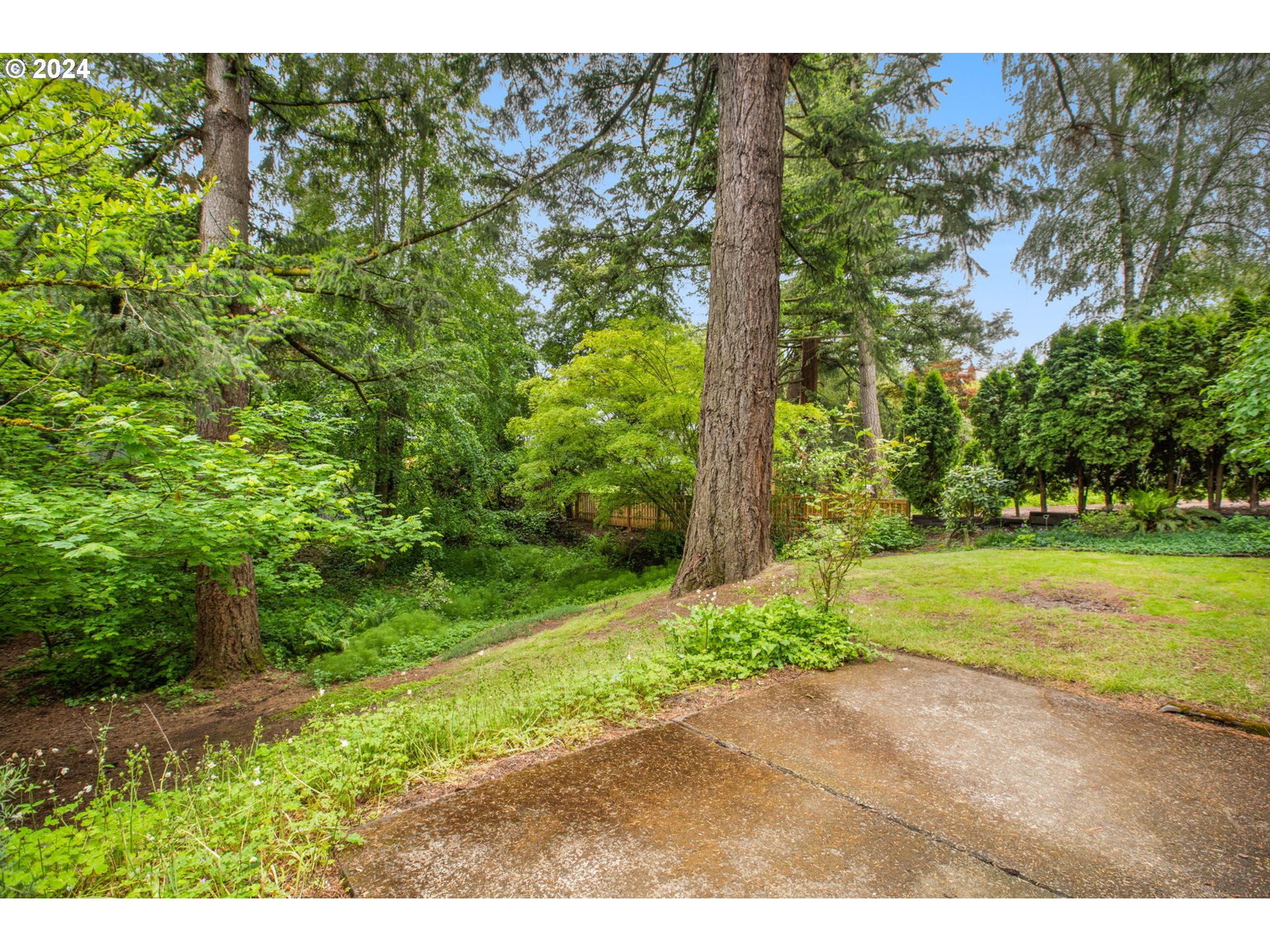 7298 Southwest Capitol Hill Road Portland, OR 97219 - Photo 16 of 17 Backyard