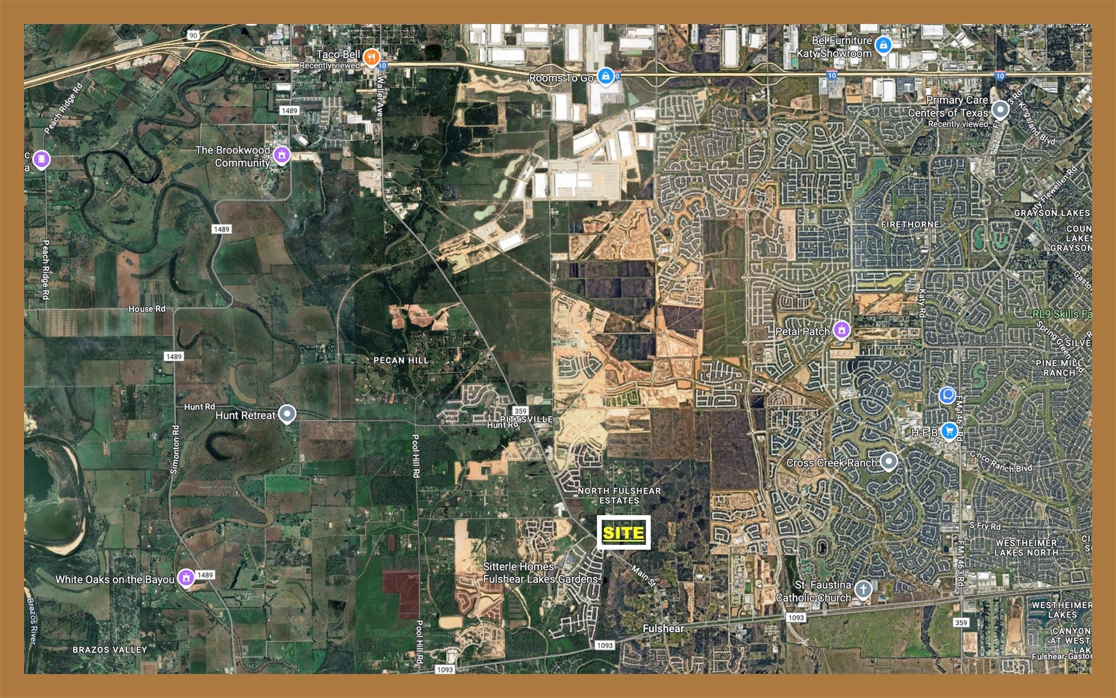 359 Rd Fulshear Tx 77406 Road Fulshear, TX 77441 - Photo 5 of 16 a picture of city view