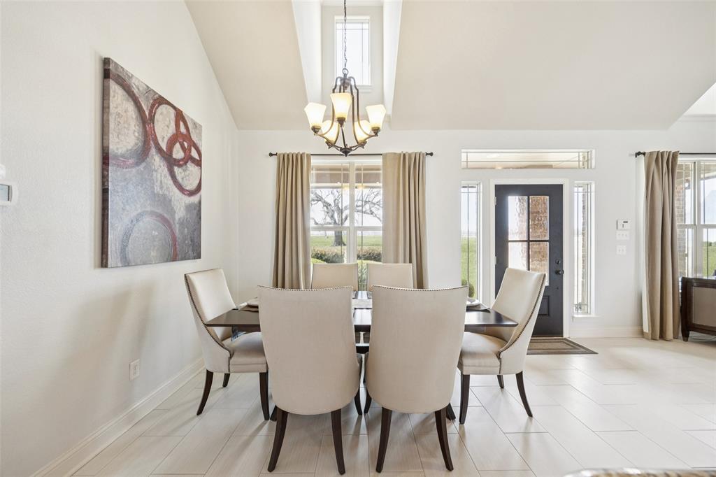 370 Private Road 5291 Yantis, TX 75497 - Photo 13 of 40 a view of a dining room with furniture window and outside view
