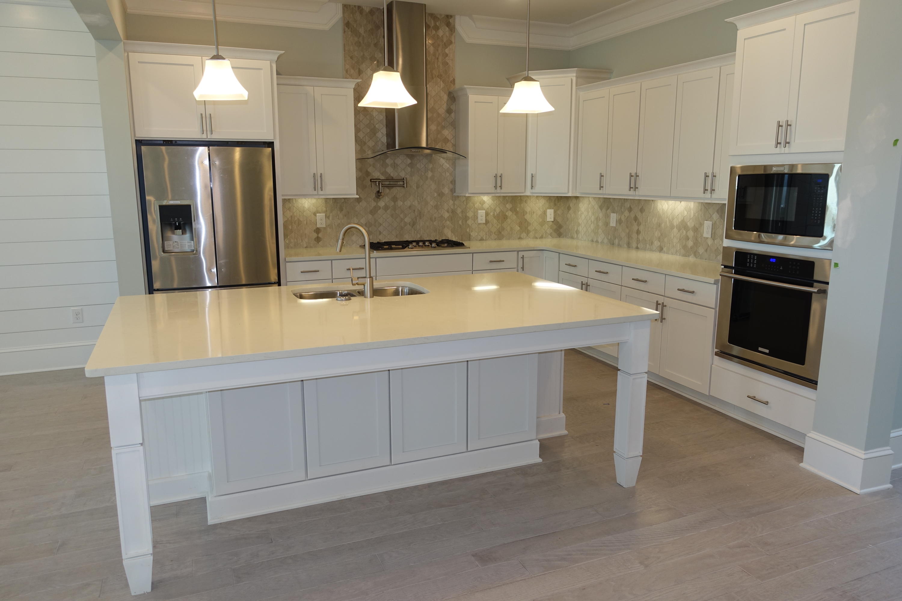 161 Siasconset Ln Inlet Beach Inlet Beach, FL 32461 - Photo 13 of 55 a kitchen with stainless steel appliances granite countertop a sink a stove and a refrigerator