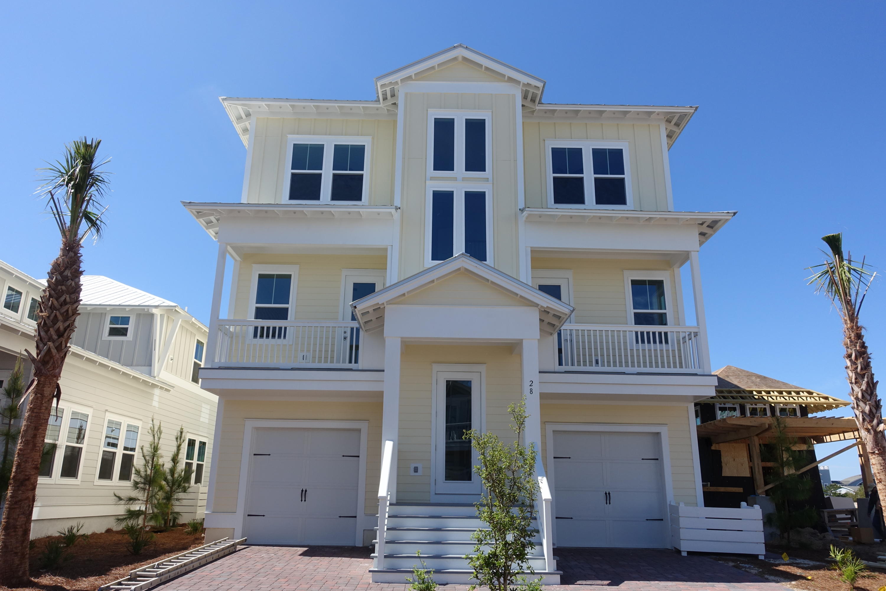 161 Siasconset Ln Inlet Beach Inlet Beach, FL 32461 - Photo 54 of 55 a front view of a house with a yard