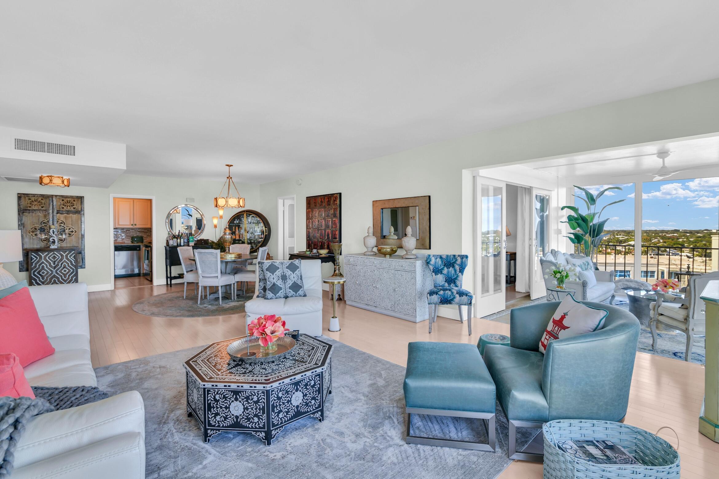 50 E Road, Unit 11D Delray Beach, FL 33483 - Photo 14 of 74 Living/Dining Room