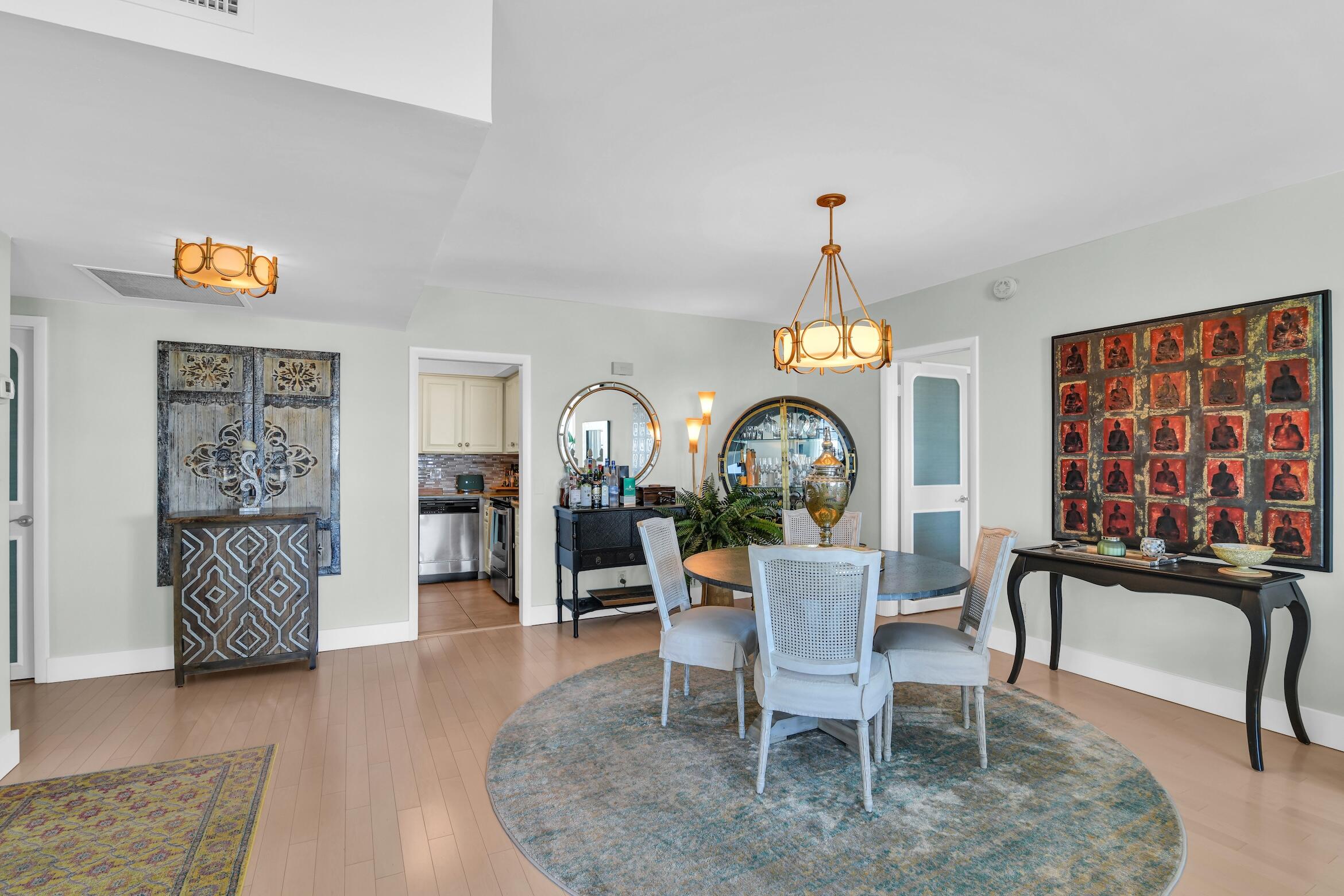 50 E Road, Unit 11D Delray Beach, FL 33483 - Photo 17 of 74 Spacious Dining and Living room