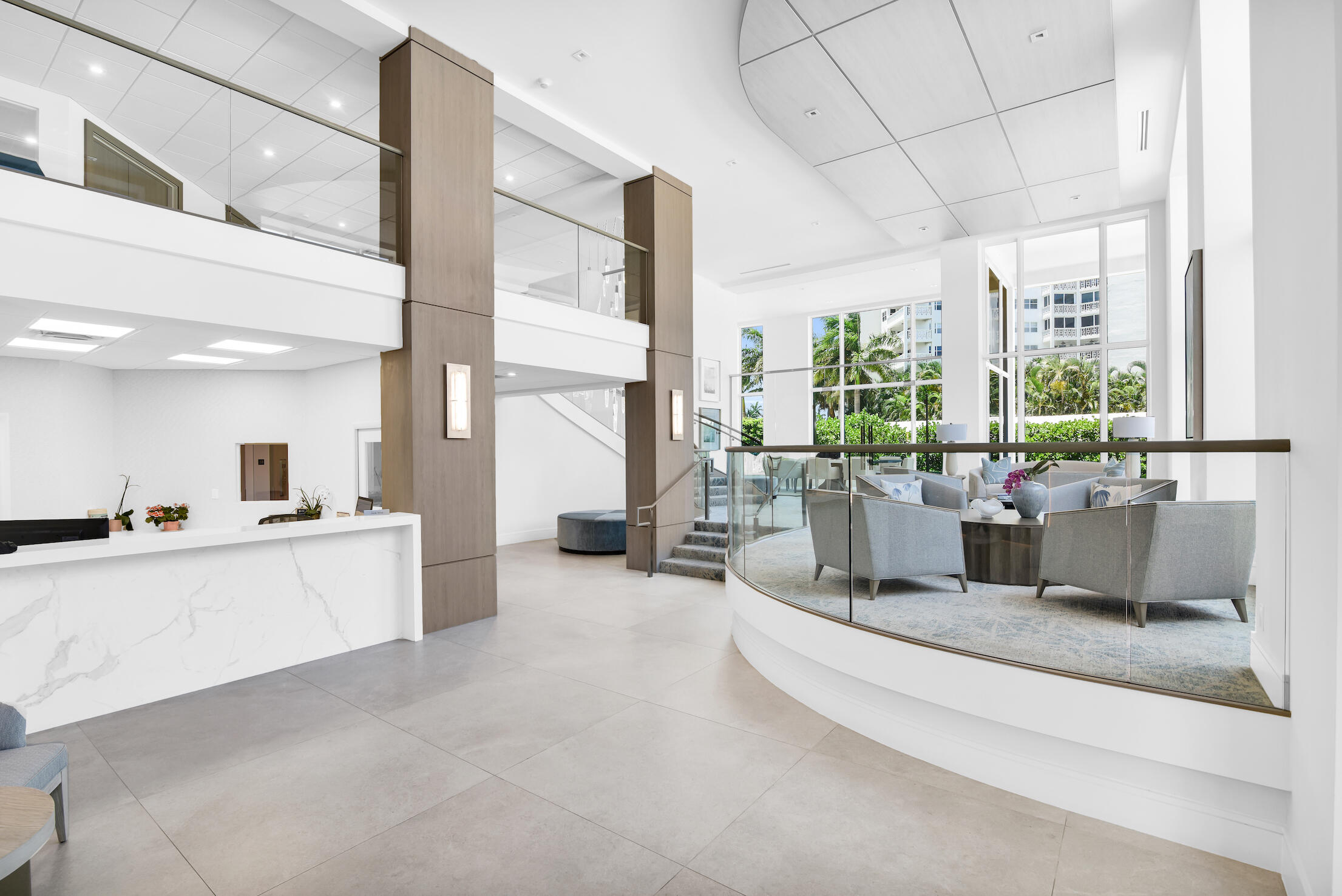 50 E Road, Unit 11D Delray Beach, FL 33483 - Photo 47 of 74 Newly Designed Lobby