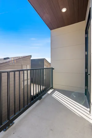 a view of a balcony