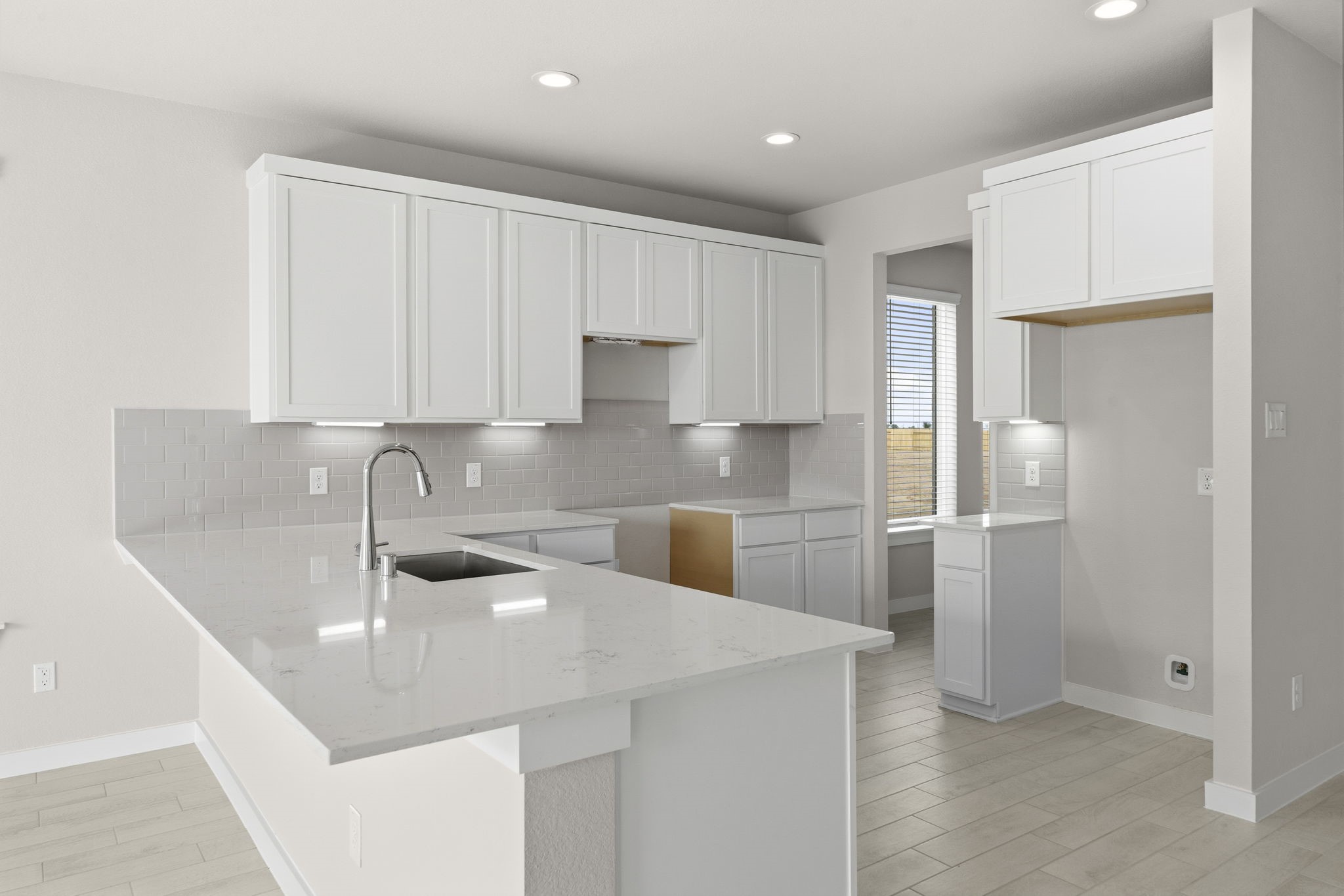 4017 Sun Burst Lane Brookshire, TX 77423 - Photo 2 of 49 a kitchen with stainless steel appliances granite countertop a sink refrigerator and cabinets