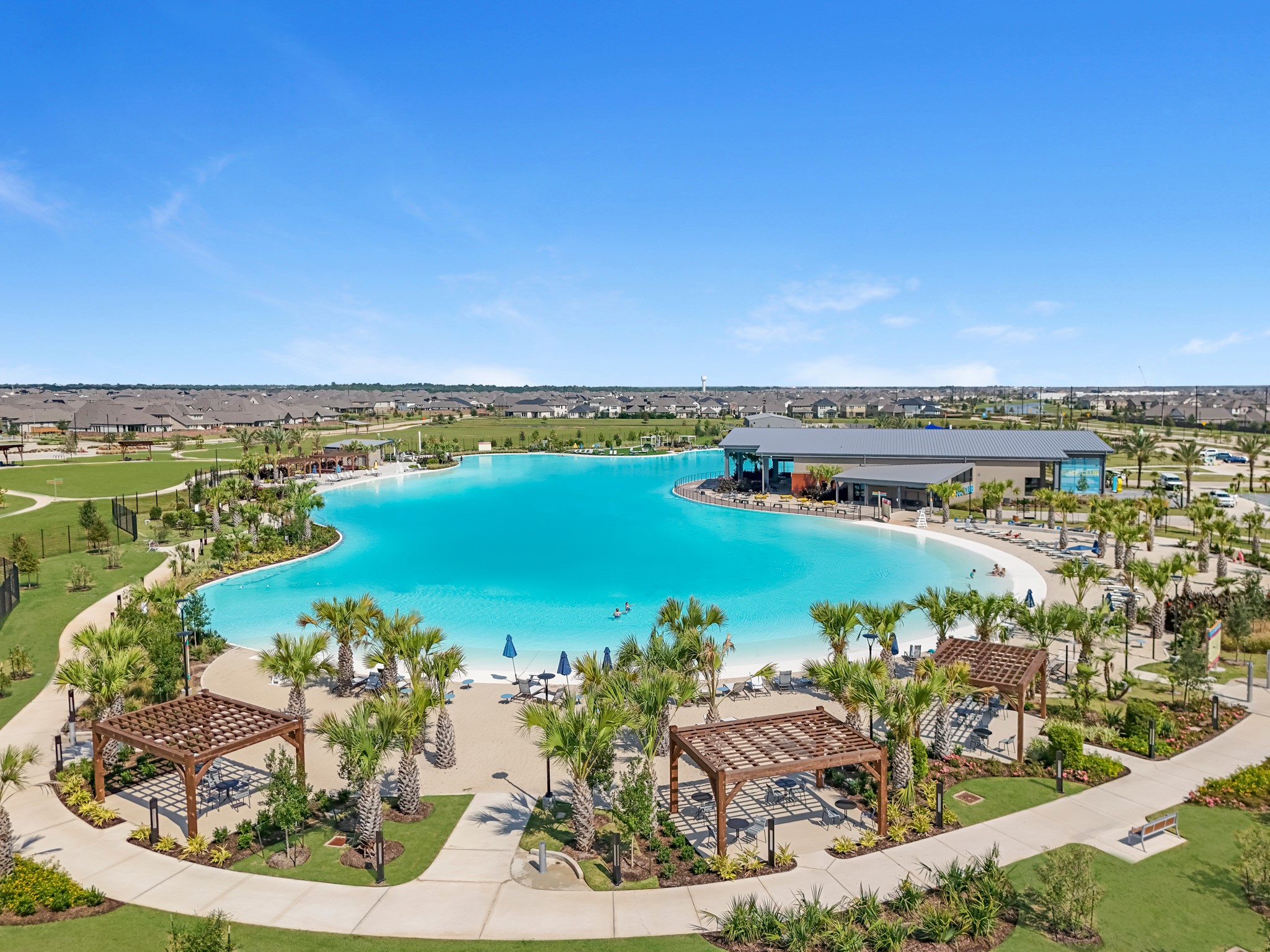 4017 Sun Burst Lane Brookshire, TX 77423 - Photo 38 of 49 a view of a city and ocean view