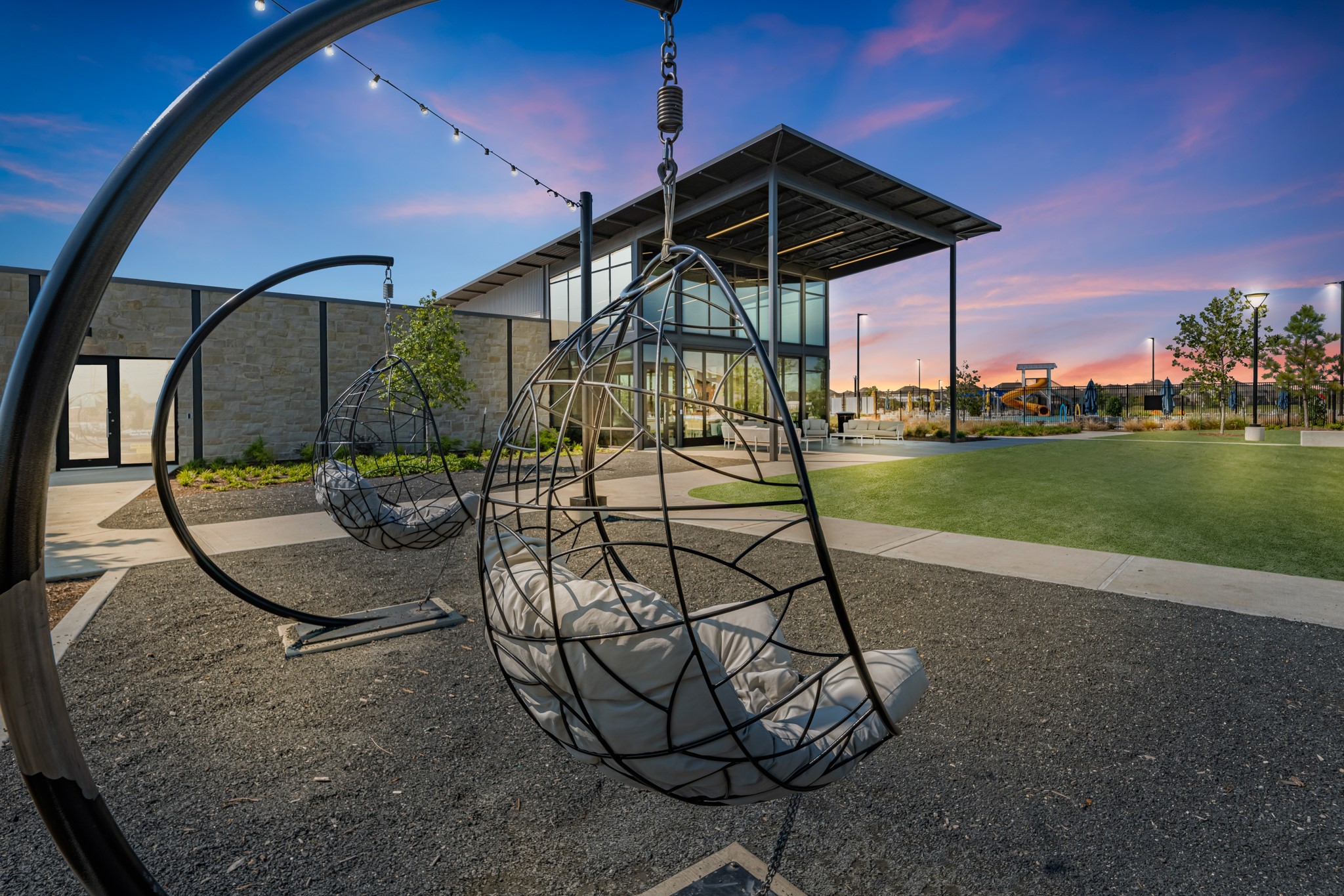 4017 Sun Burst Lane Brookshire, TX 77423 - Photo 42 of 49 a patio with a yard table and chairs