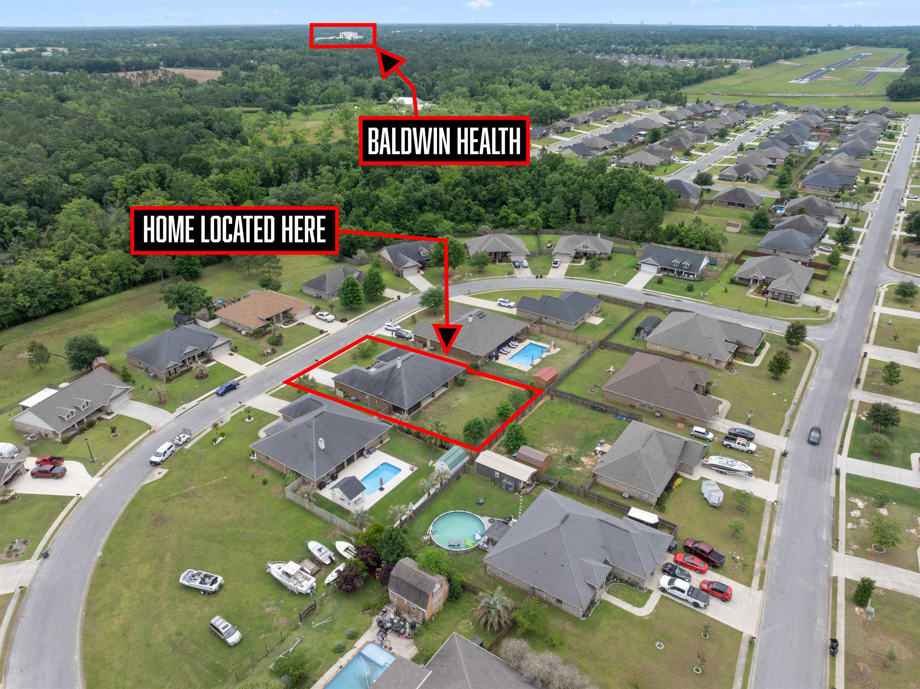 18971 Tralee Court Foley, AL 36535 - Photo 41 of 41 Aerial View