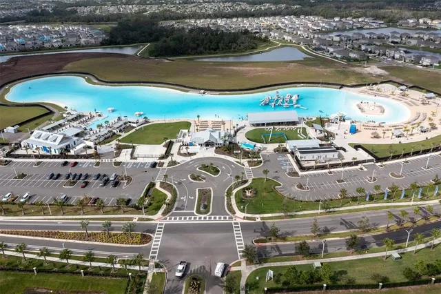 a view of a house with outdoor space and sitting area