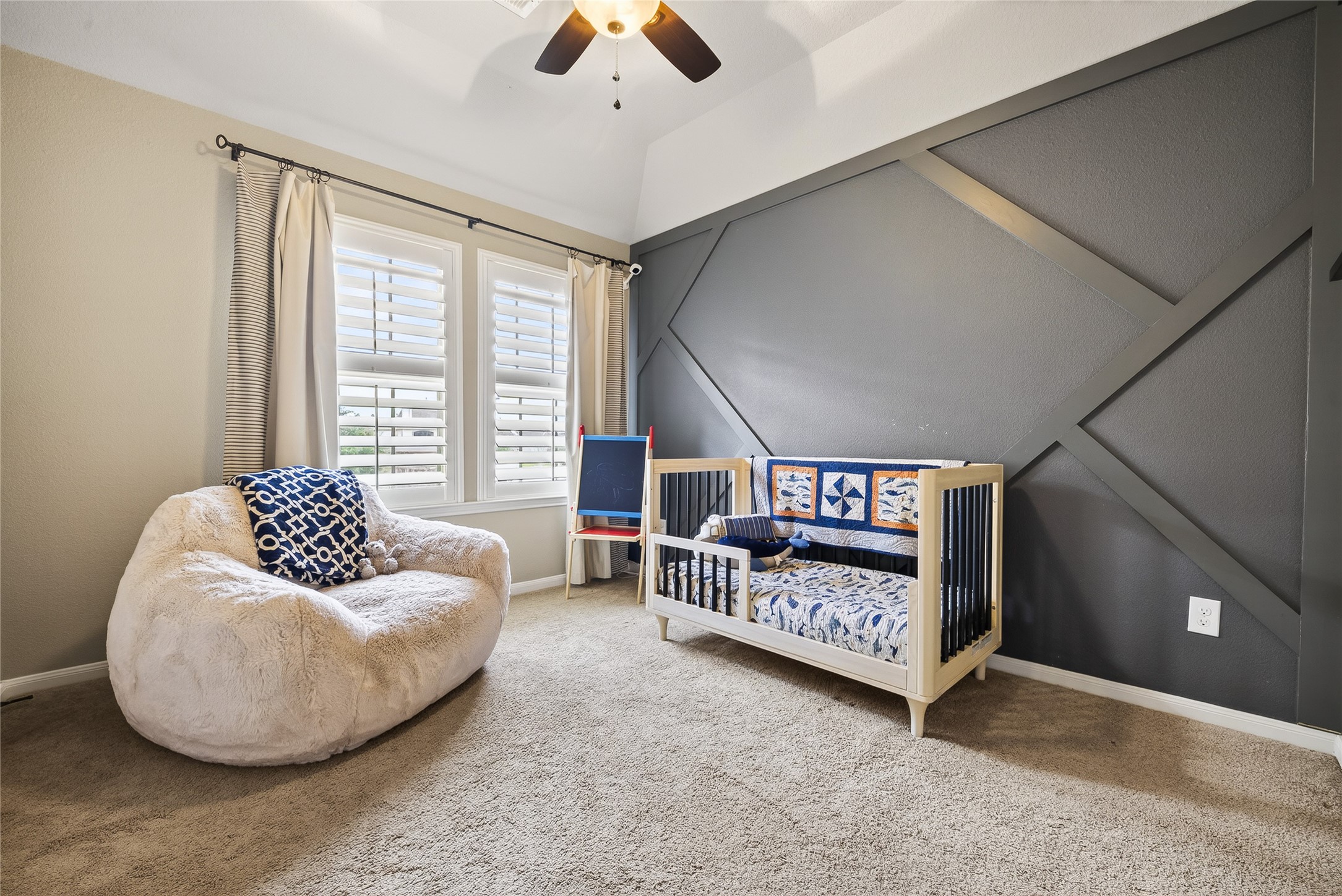 7907 Augusta Creek Court Spring, TX 77389 - Photo 37 of 49 3rd secondary bedroom overlooking the front estate.
