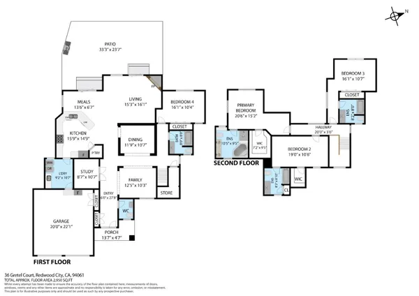 $3,495,000 | 36 Gretel Court, Redwood City, CA 94061