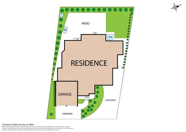 $3,495,000 | 36 Gretel Court, Redwood City, CA 94061