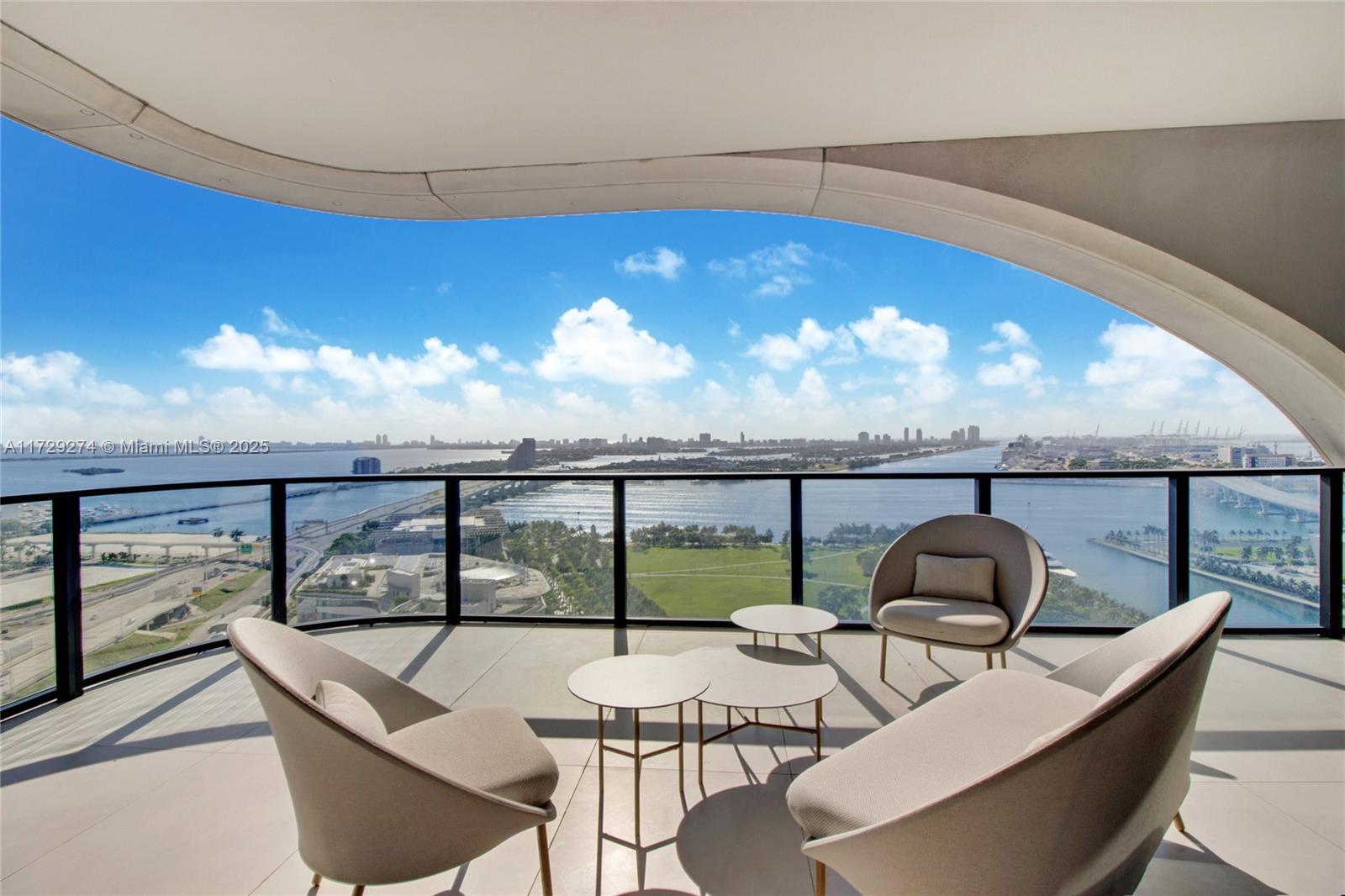 1000 Biscayne Boulevard, Unit 2302 Miami, FL 33132 - Photo 11 of 24 swimming pool view with a seating space