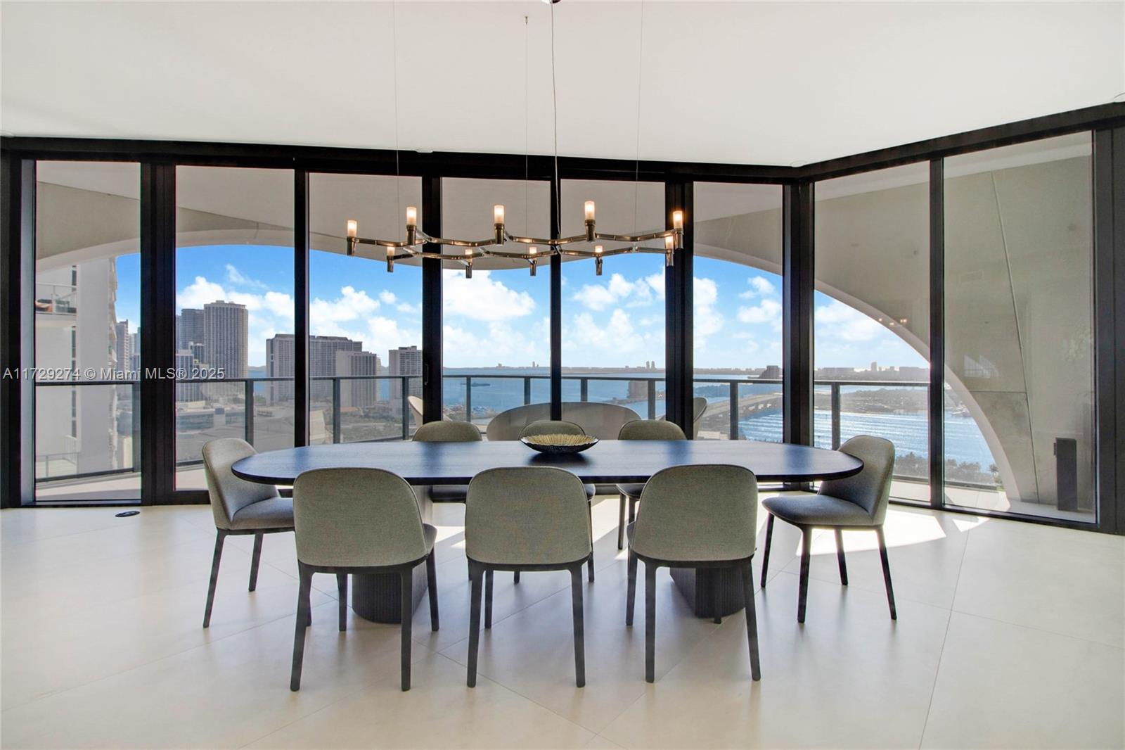 1000 Biscayne Boulevard, Unit 2302 Miami, FL 33132 - Photo 4 of 24 a view of a dining room with furniture and window