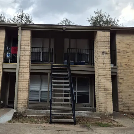 a front view of a house with entryway