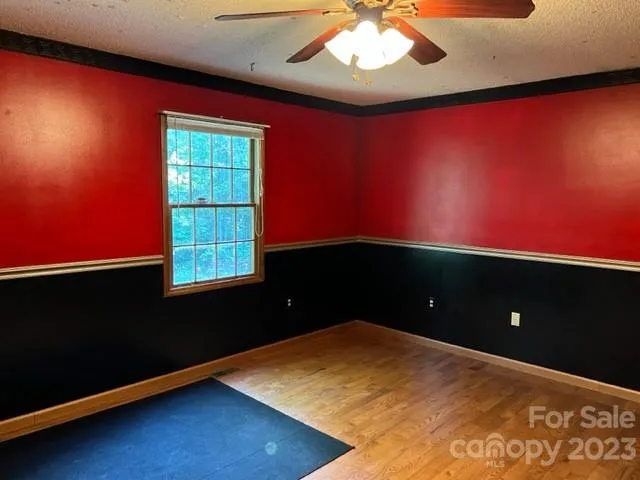 wooden floor in a room