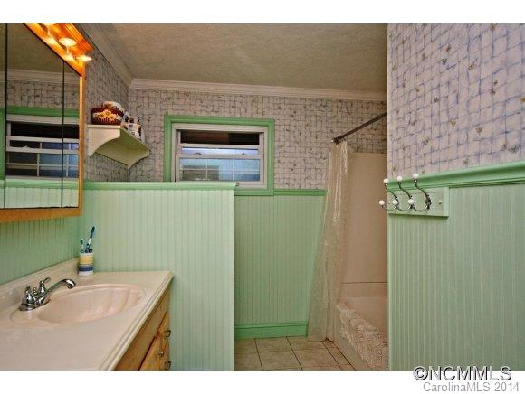 205 Souther Road Fletcher, NC 28732 - Photo 11 of 16 a bathroom with a sink and mirror