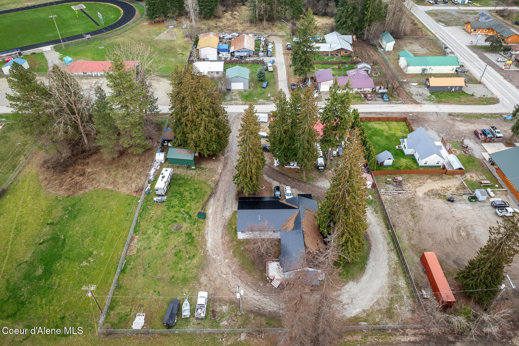 517 Stephen Street Clark Fork, ID 83811 - Photo 26 of 44 Aerial_517NStephenSt-2