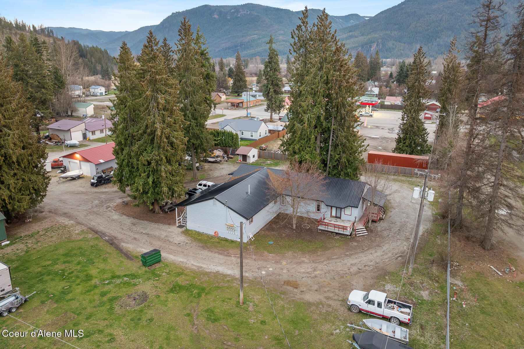 517 Stephen Street Clark Fork, ID 83811 - Photo 44 of 44 Aerial_517NStephenSt-11