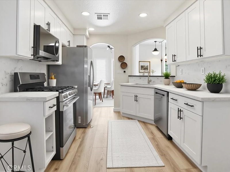 356 Carrione Court Phillips Ranch, CA 91766 - Photo 3 of 45 Virtually Staged Kitchen