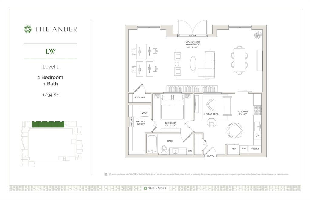 2001 West Anderson Lane, Unit 107 Austin, TX 78757 - Photo 17 of 17 Room layout