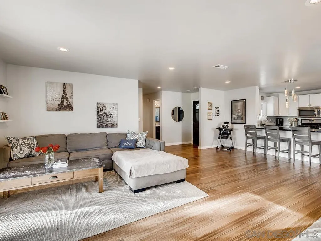 9559 Tuthill Way Santee, CA 92071 - Photo 24 of 27 a living room with furniture and wooden floor