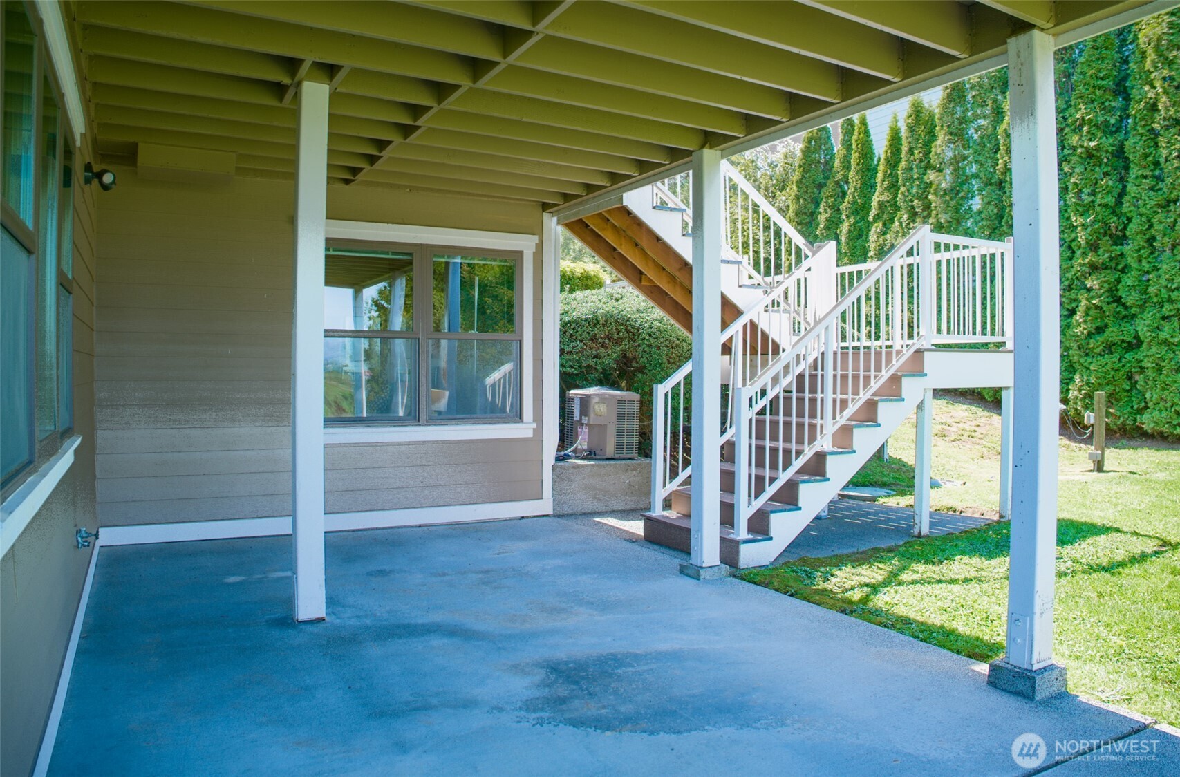 746 Van Dyk Road Lynden, WA 98264 - Photo 35 of 40 a view of porch with a backyard