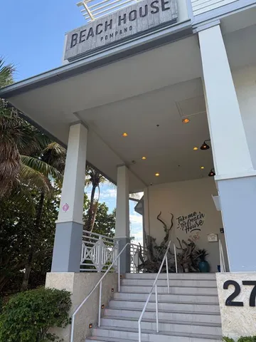 a view of outdoor space with seating