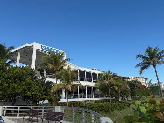 a view of a terrace with seating space