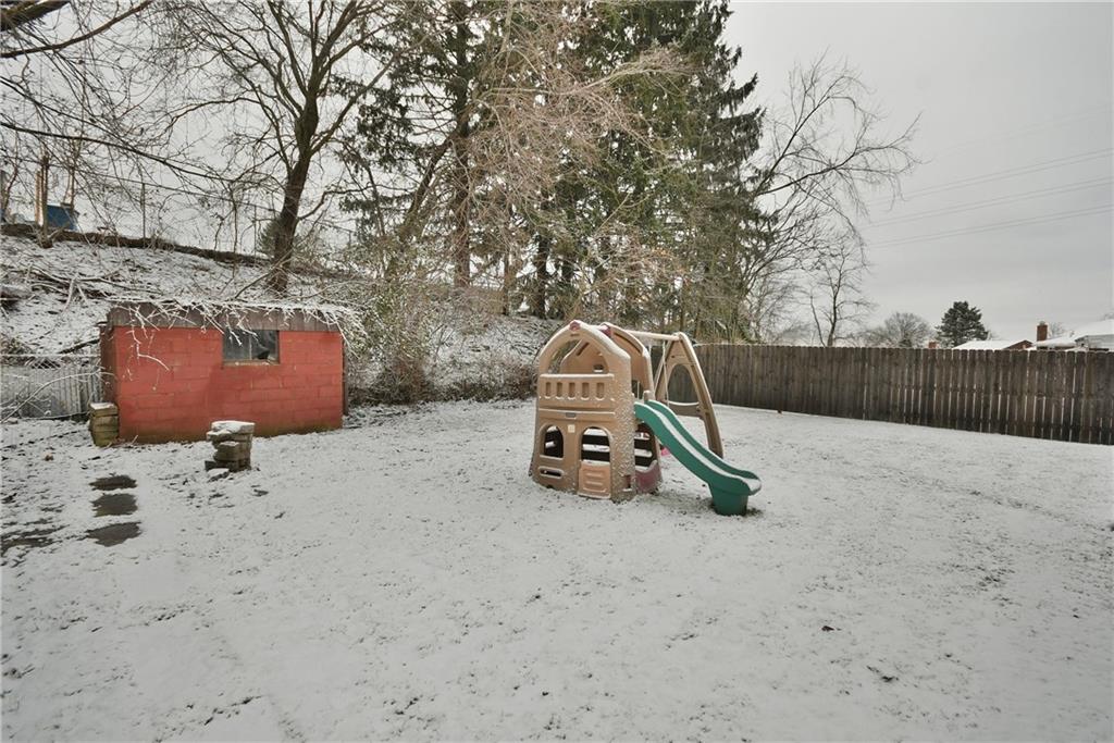 413 Grove Road Verona, PA 15147 - Photo 20 of 25 Back Yard: Shed is included.