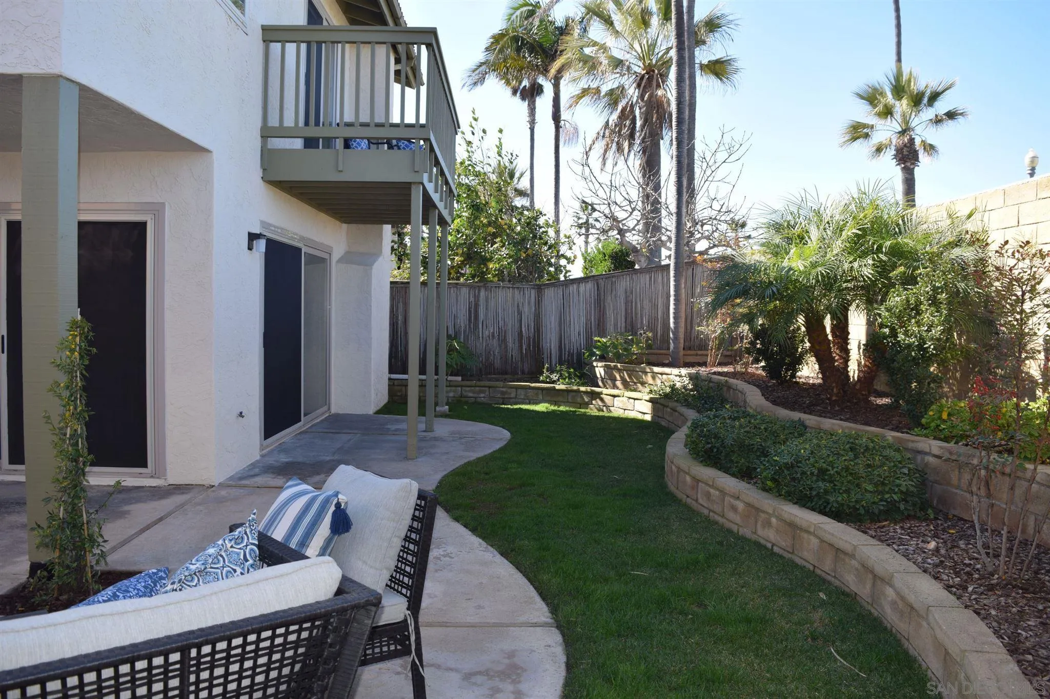 70 Trinidad Bend Coronado, CA 92118 - Photo 35 of 44 a view of a backyard with a patio