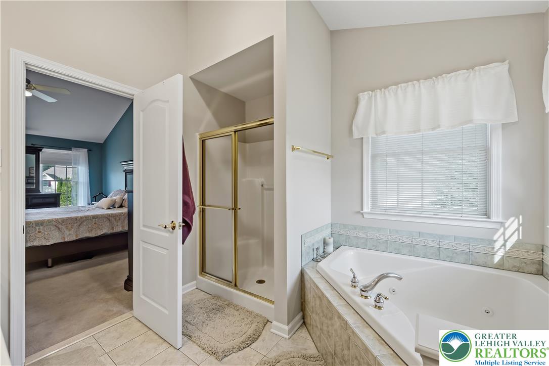 13 Country Road Northampton, PA 18067 - Photo 52 of 71 Relaxing jetted tub in this bathroom offers a tranquil retreat.