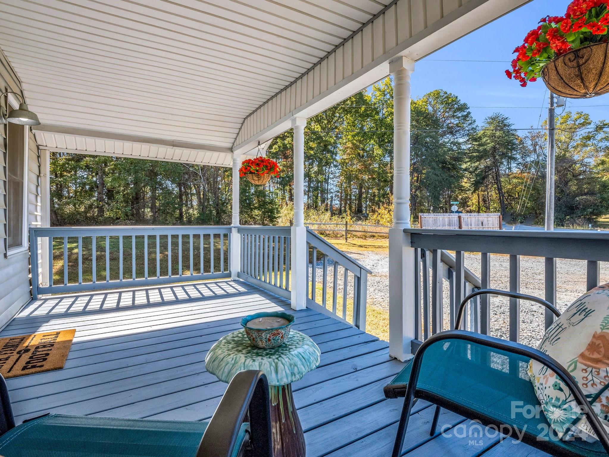 4196 Peachtree Road Inman, SC 29349 - Photo 5 of 31 a view of a two chairs and table in the balcony