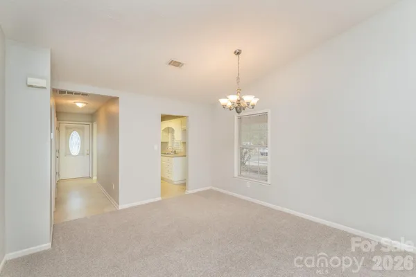 a view of livingroom with window