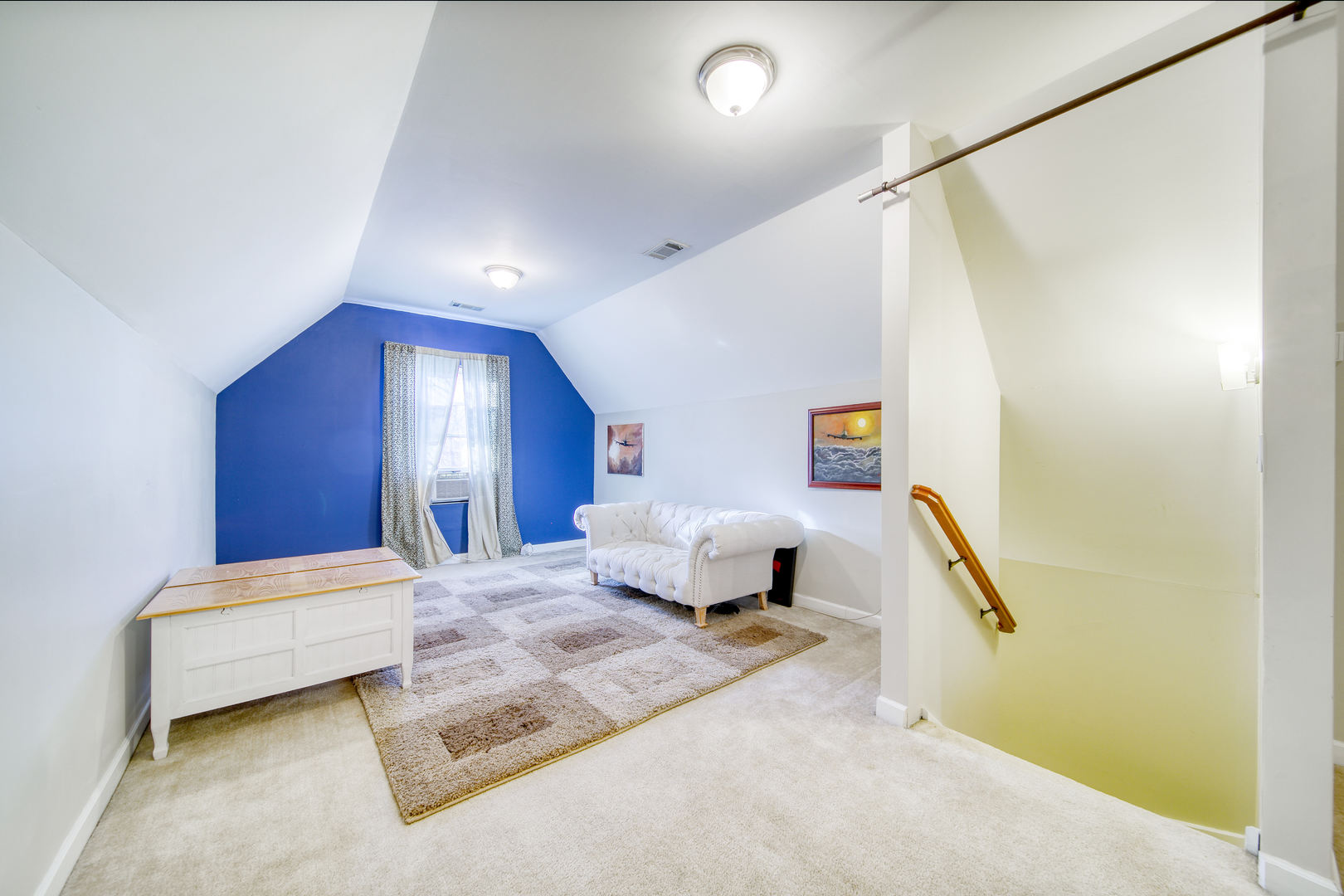 1663 North Richmond Street Chicago, IL 60647 - Photo 22 of 29 a bedroom with a bed and a couch