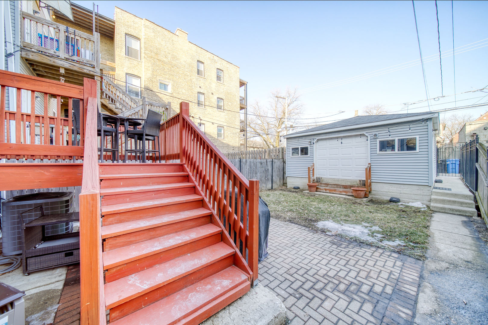 1663 North Richmond Street Chicago, IL 60647 - Photo 27 of 29 a view of a house with a backyard