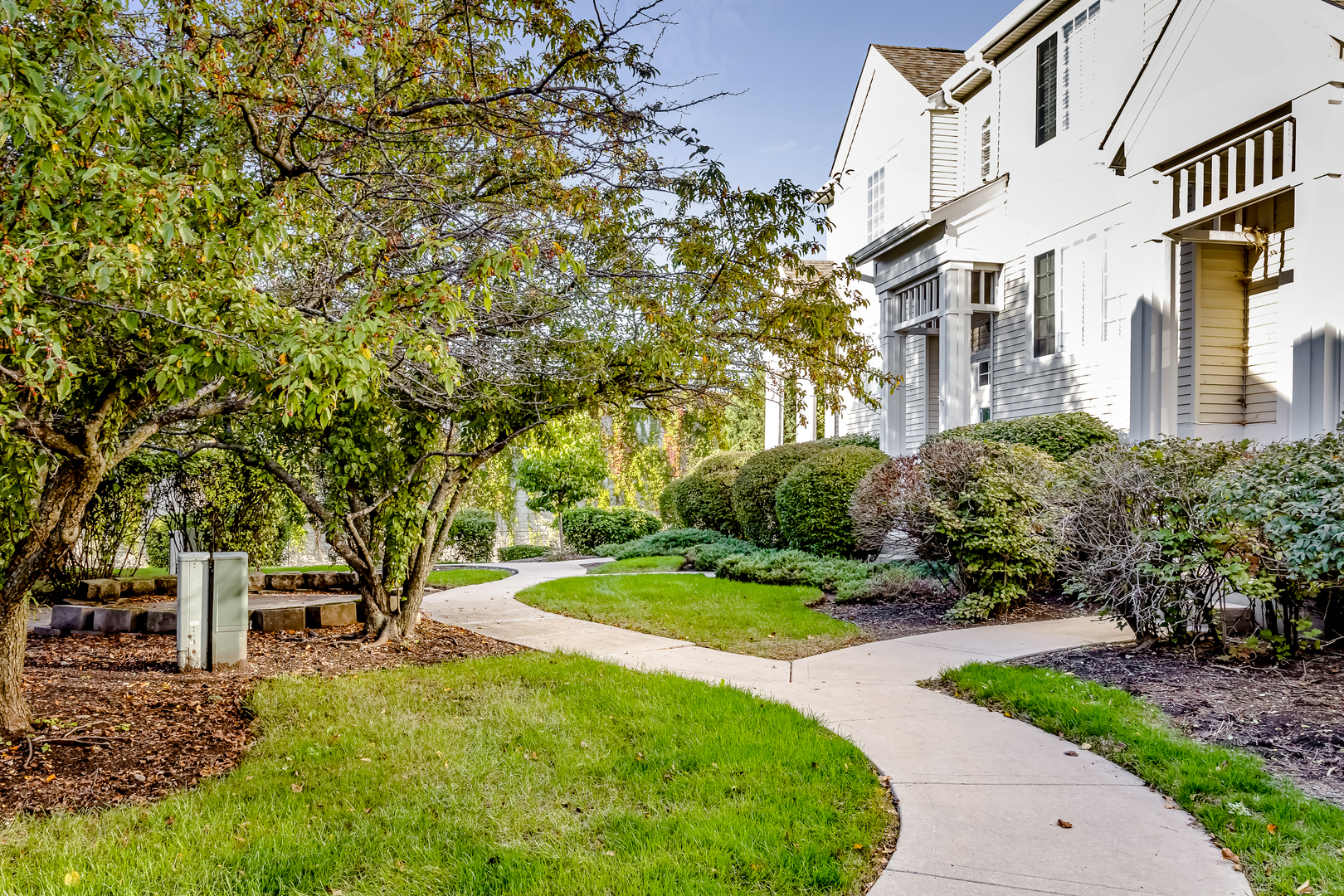 3389 Ravinia Circle, Unit 3389 Aurora, IL 60504 - Photo 22 of 23 a view of a big yard with plants and trees