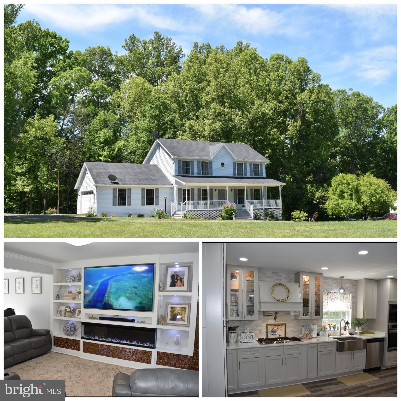 10958 Mountain Run Lake Road Culpeper, VA 22701 - Photo 1 of 31 a front view of a house with a garden