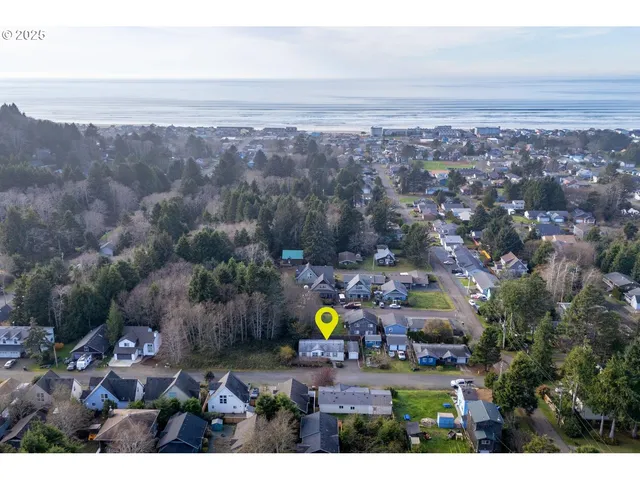 a view of city and mountain
