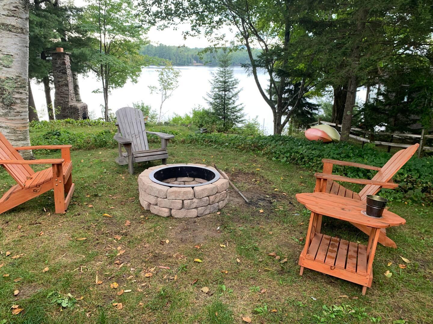 151 North Little Wolf Road Tupper Lake, NY 12986 - Photo 35 of 37 Fire Pit