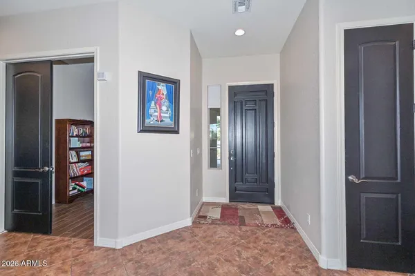 a view of a livingroom kitchen and dining room